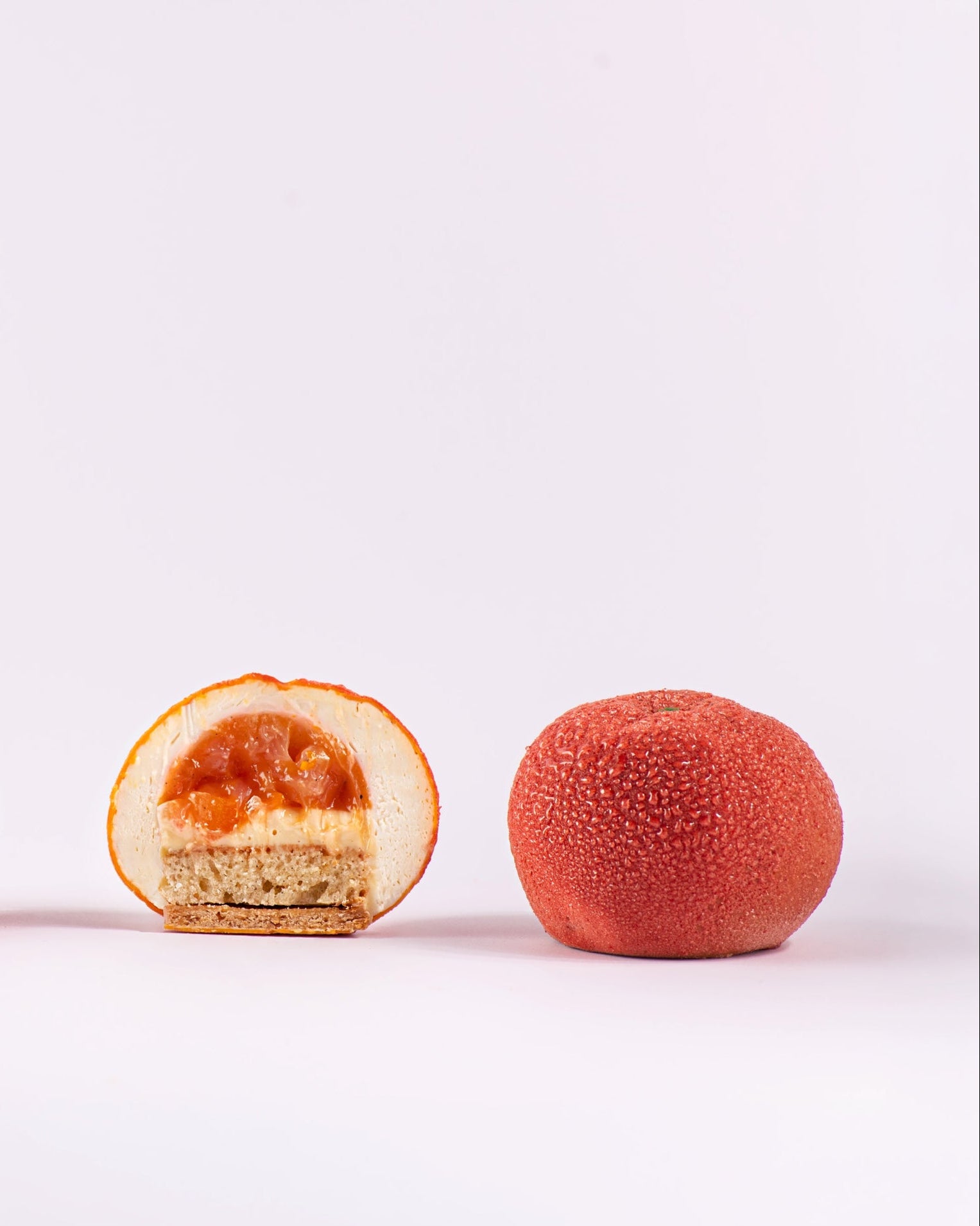 Blood orange cheesecake