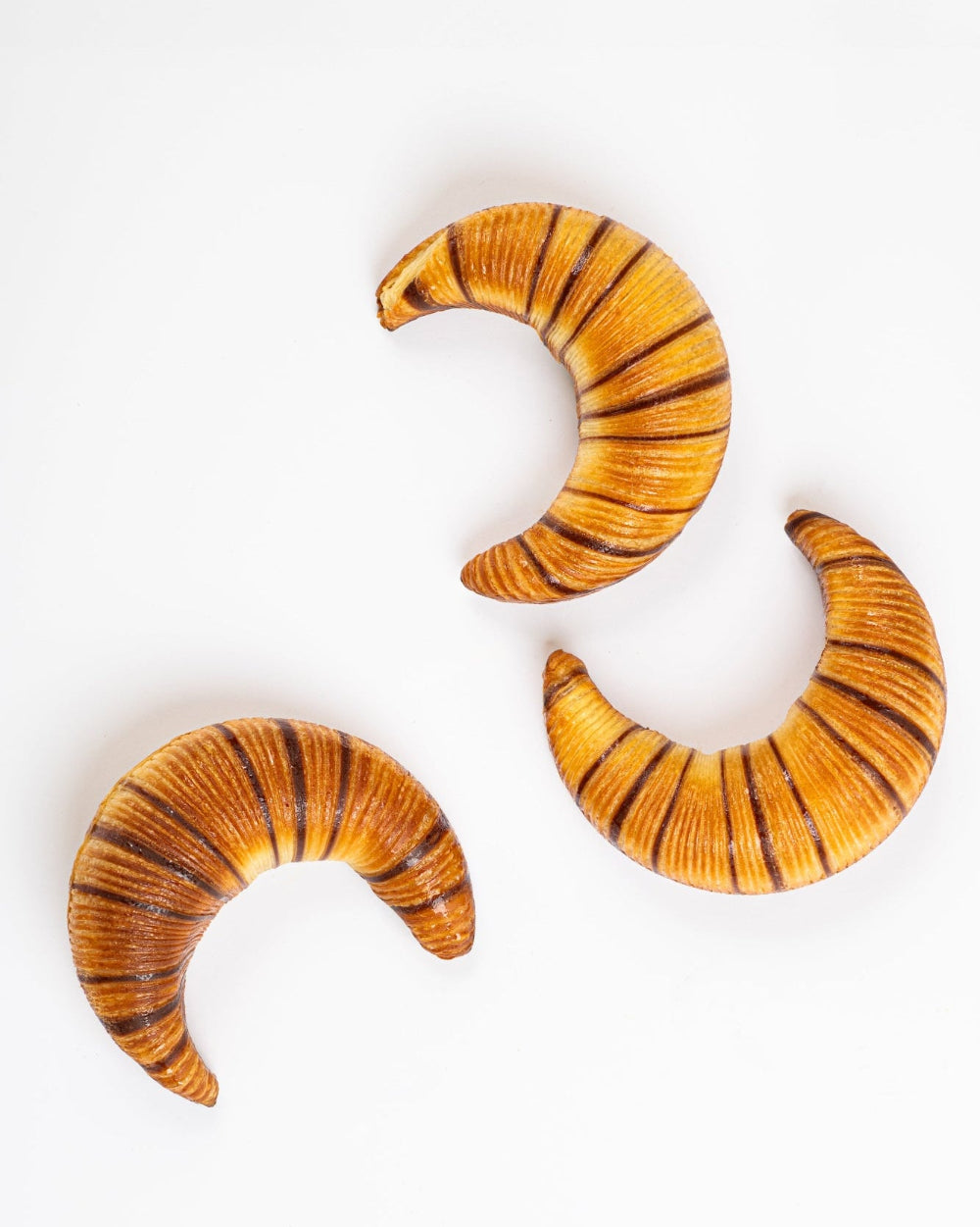 Kruasanas su bananu ir marcipanu